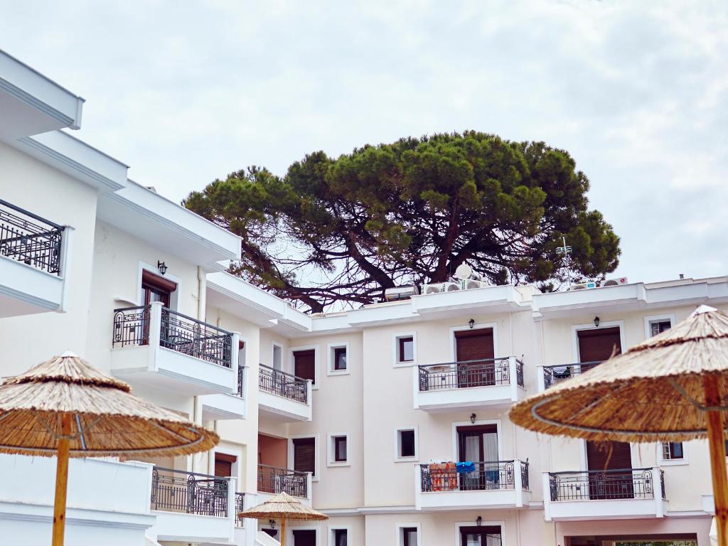 Budova, v ktorej sa apartmánový hotel nachádza