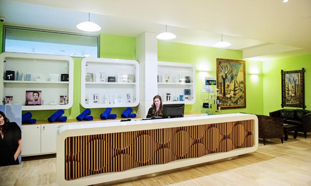 Vstupní hala nebo recepce v ubytování Hot Springs Medical and SPA