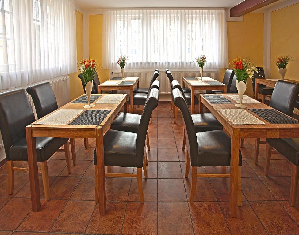 Posezení v ubytování Hotel Garni Goldene Traube