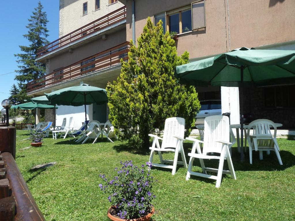 Zahrada ubytování Hotel Caldora