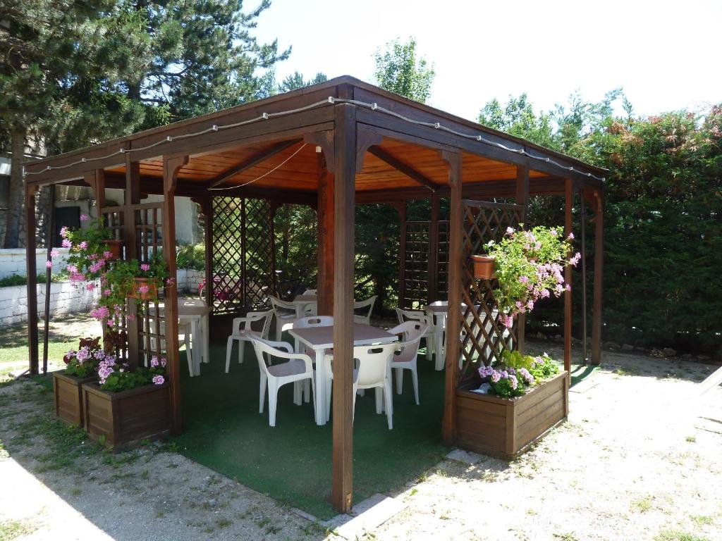 Zahrada ubytování Hotel Caldora