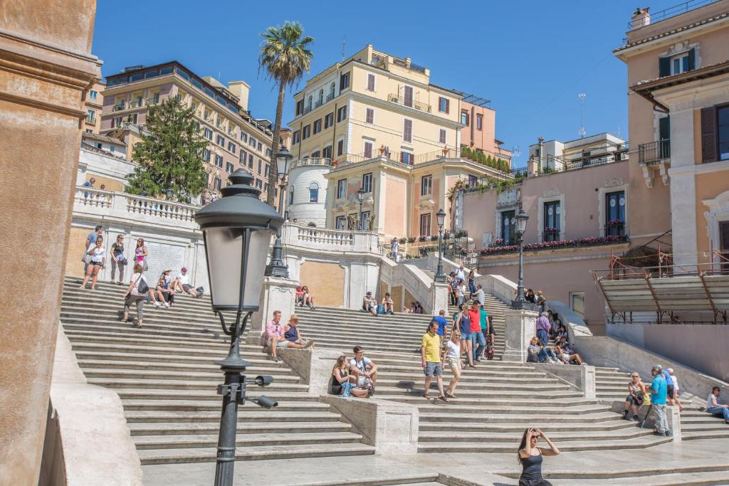 Royal Suite Trinità Dei Monti - Resim 30