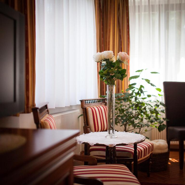 Posezení v ubytování Villa Cecile