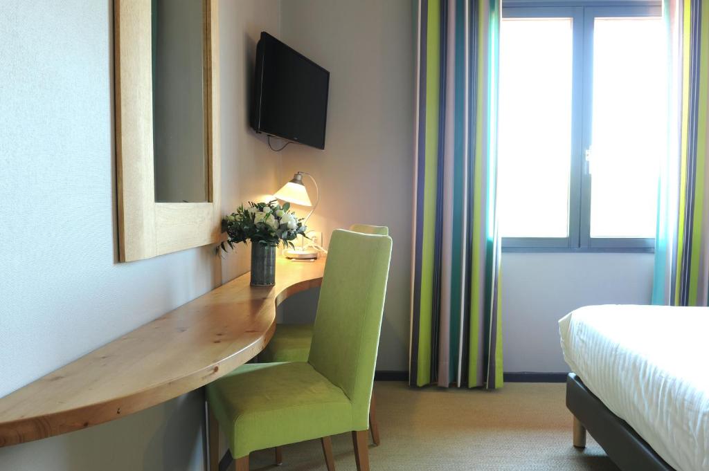 TV a/nebo společenská místnost v ubytování Hotel & Appartements Gochoki