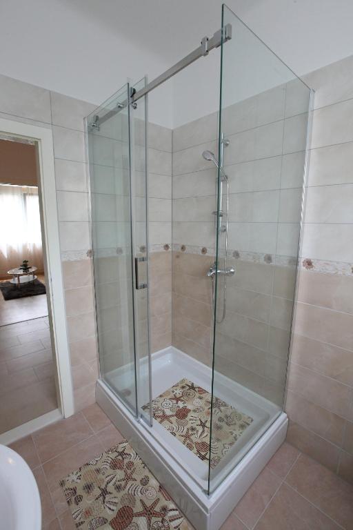 Kúpeľňa v ubytovaní Apartman Seaside Paradise