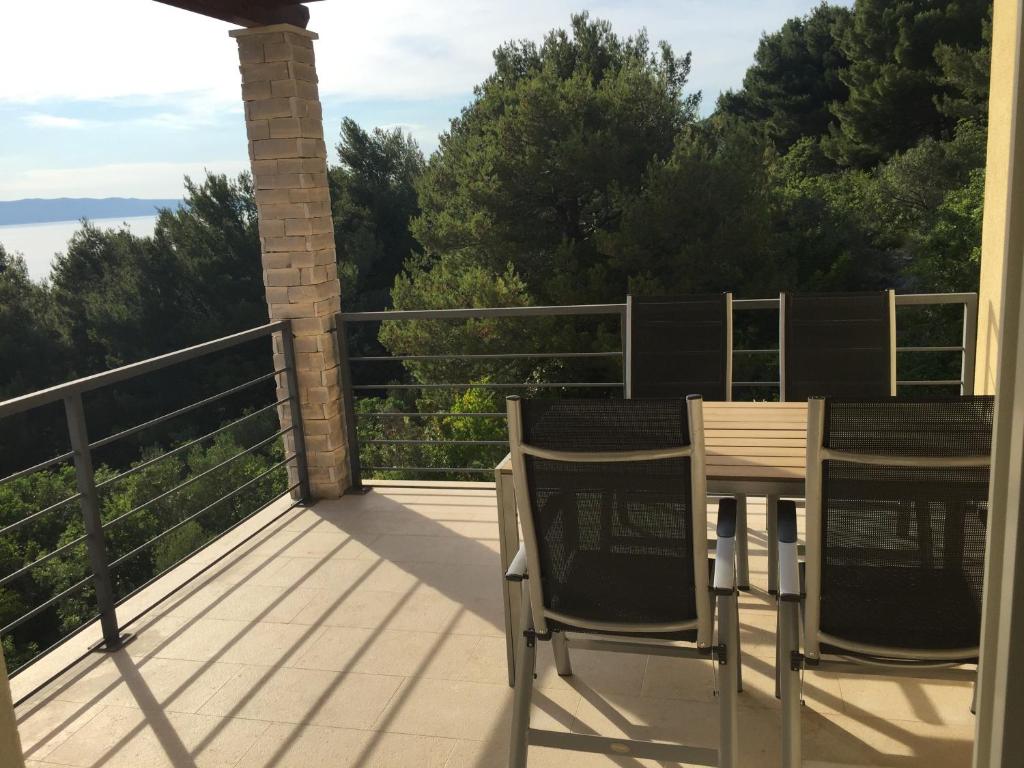 Balkón nebo terasa v ubytování Gavza Sky View Apartment