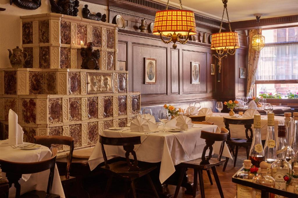 Nápoje v ubytování Boutiquehotel Oberkirch im Zentrum