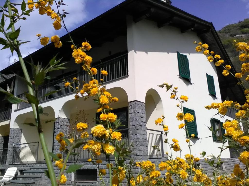 Budova, kde se bed and breakfast nachází