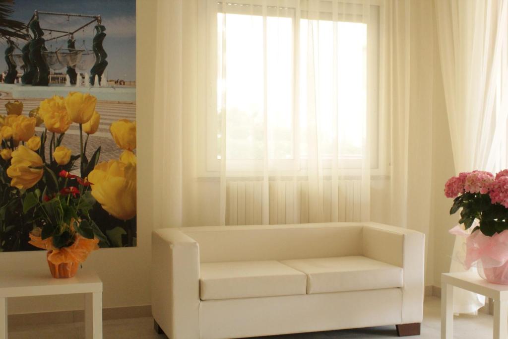 Posezení v ubytování Hotel Clara
