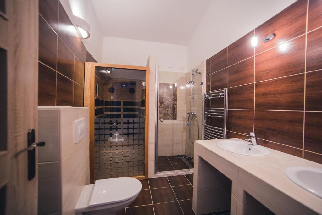 Ένα μπάνιο στο Apartmany U Papoušků