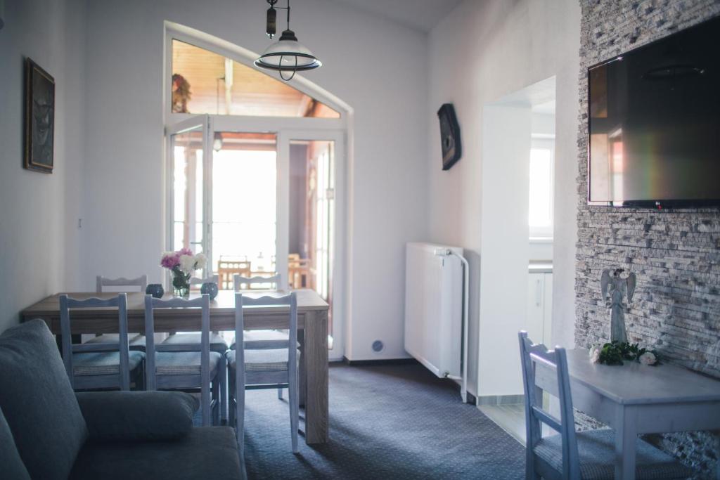 Μια τηλεόραση ή/και κέντρο ψυχαγωγίας στο Apartmany U Papoušků