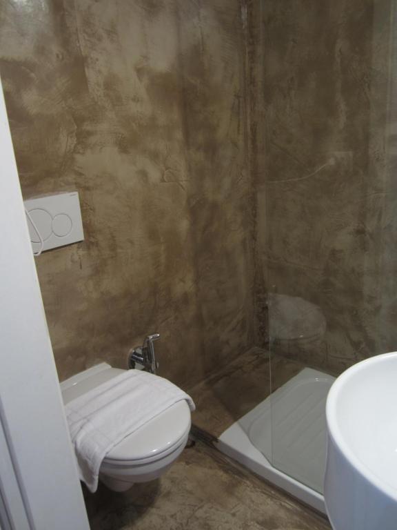 Koupelna v ubytování Hotel Piccola Firenze