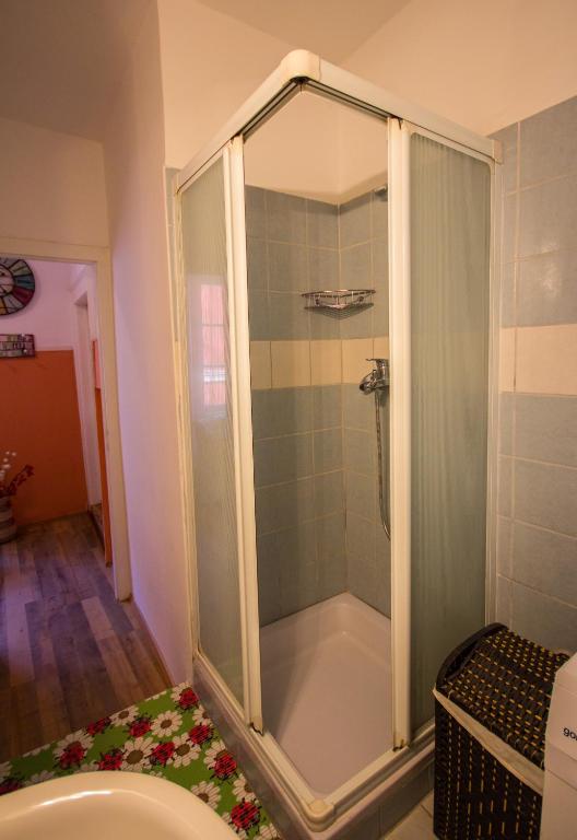 Koupelna v ubytování Phiros B&B