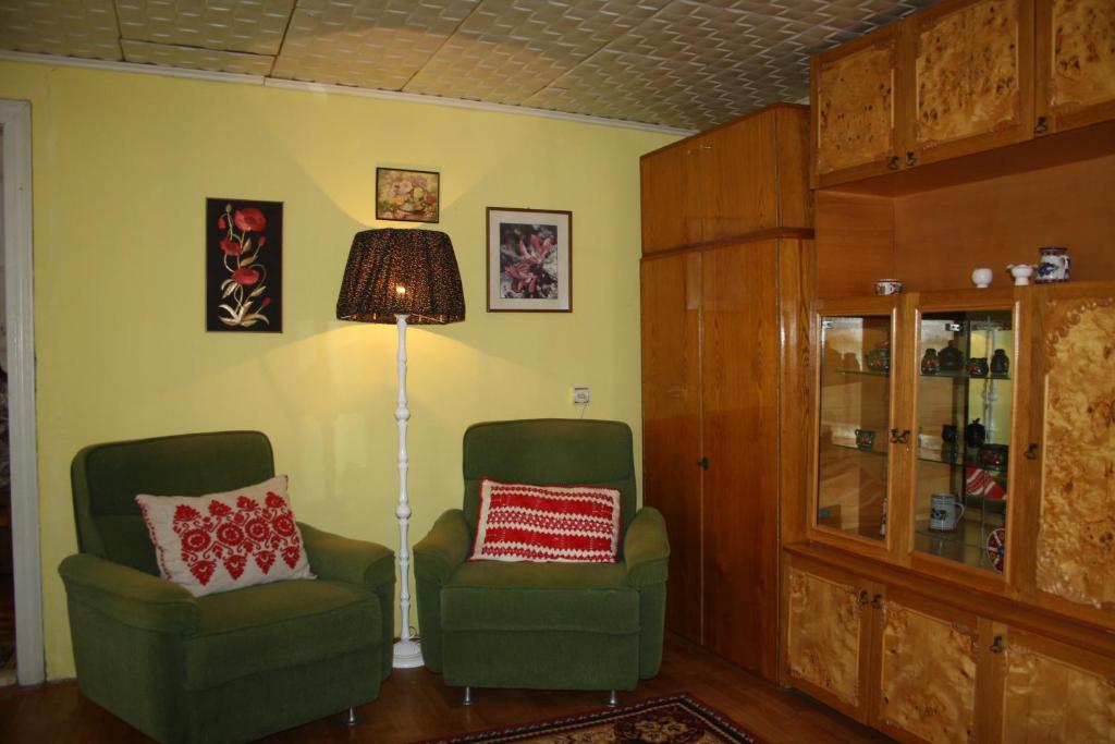 Posezení v ubytování Apartment Petefi