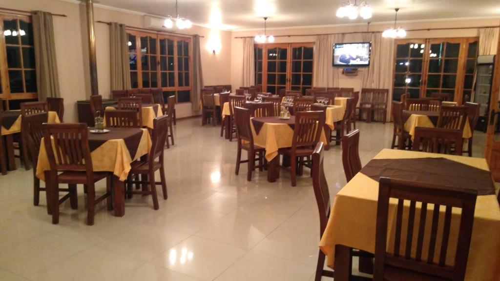 Restaurace v ubytování Hotel Punakora Aconcagua