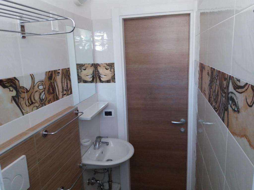 Koupelna v ubytování Hotel Haarlem