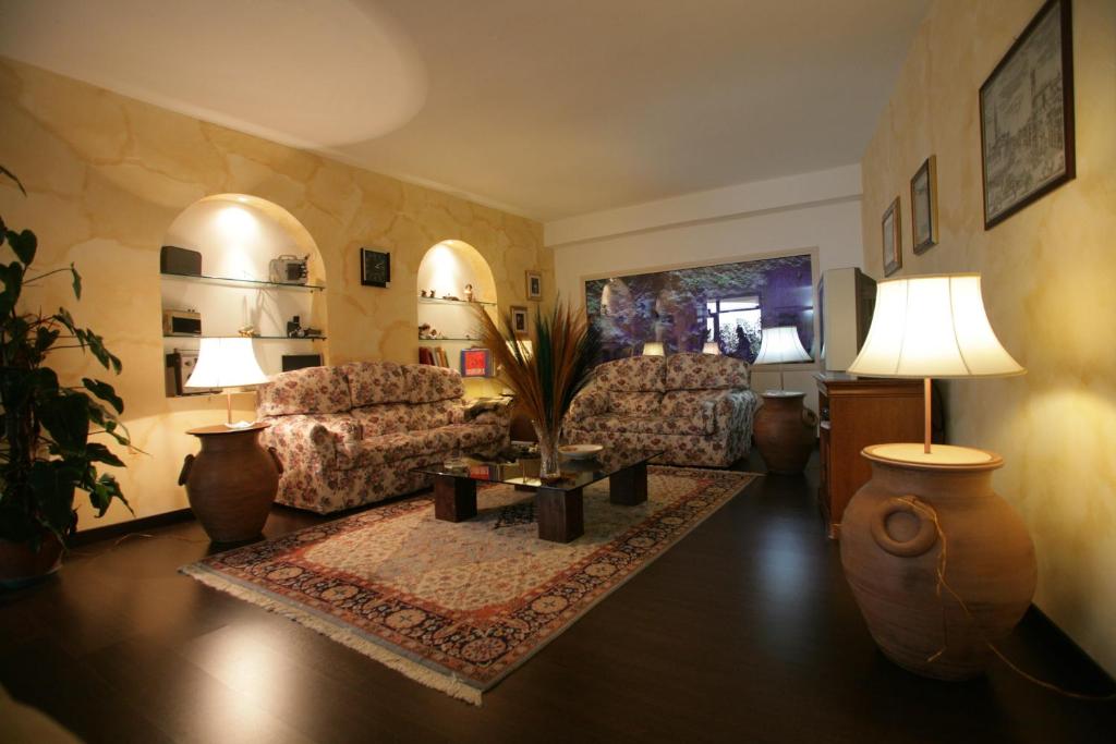 Część wypoczynkowa w obiekcie Bed And Breakfast casagalez