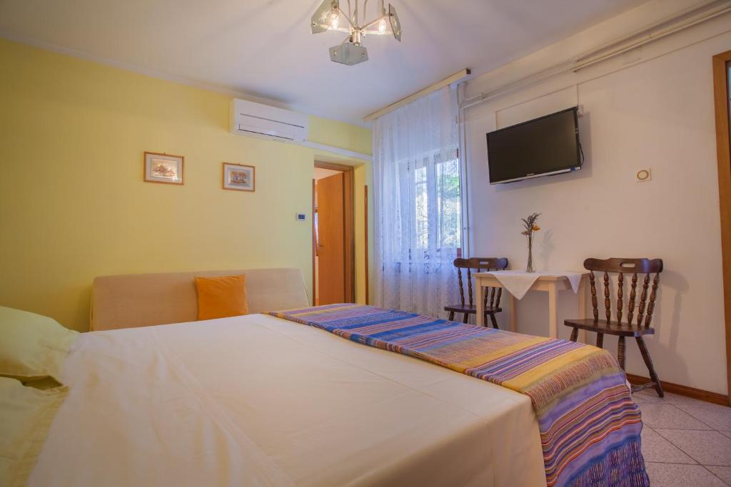Postel nebo postele na pokoji v ubytování Rooms Ester