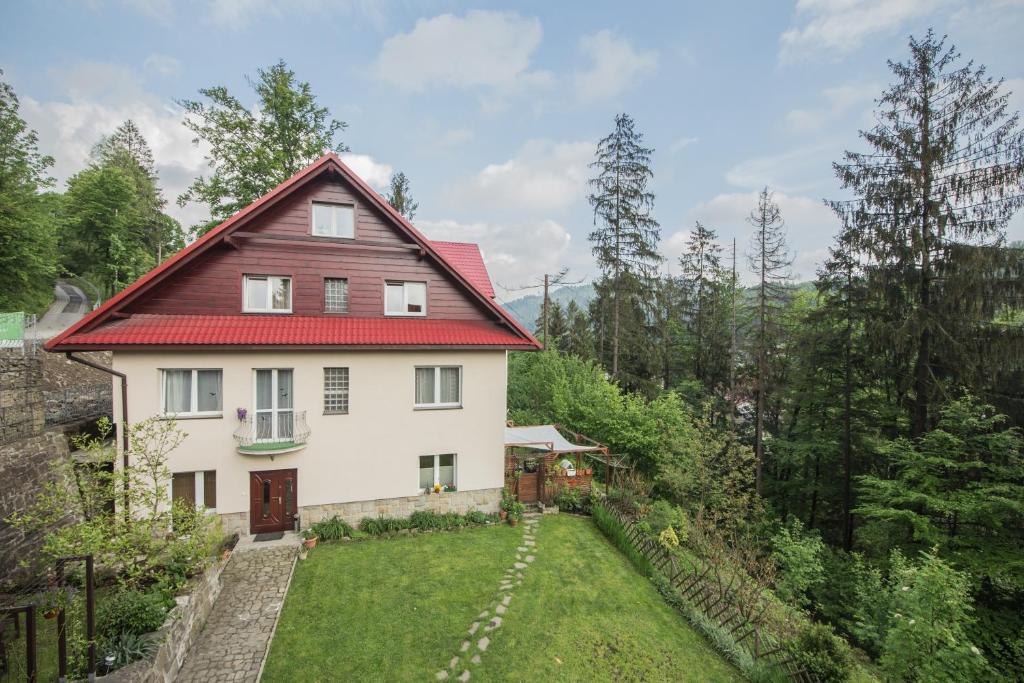 Zahrada ubytování Villa Kokosowa