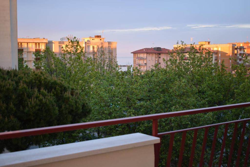 A balcony or terrace at Bilocale Valverde