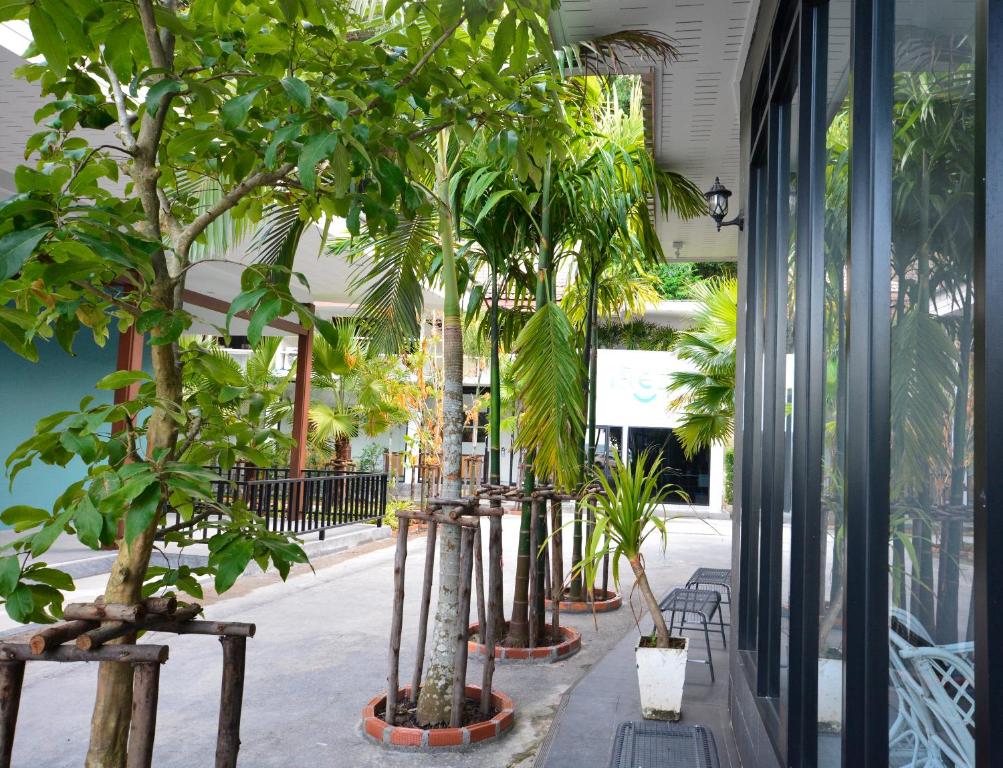 Zahrada ubytování iRest Ao Nang Seafront