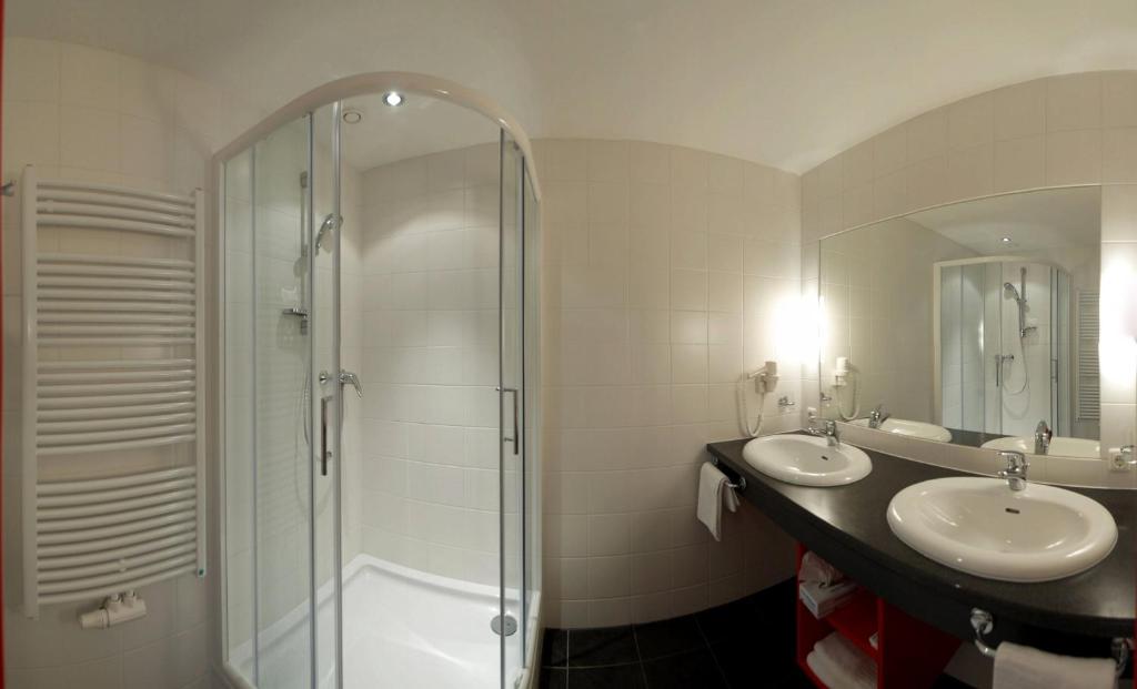 Koupelna v ubytování Hotel zum Kirchenwirt Mariazell