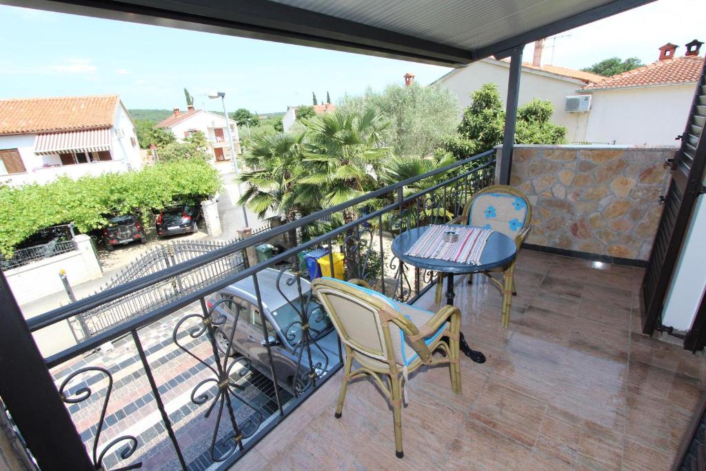 Balkon lub taras w obiekcie Apartments Marlina