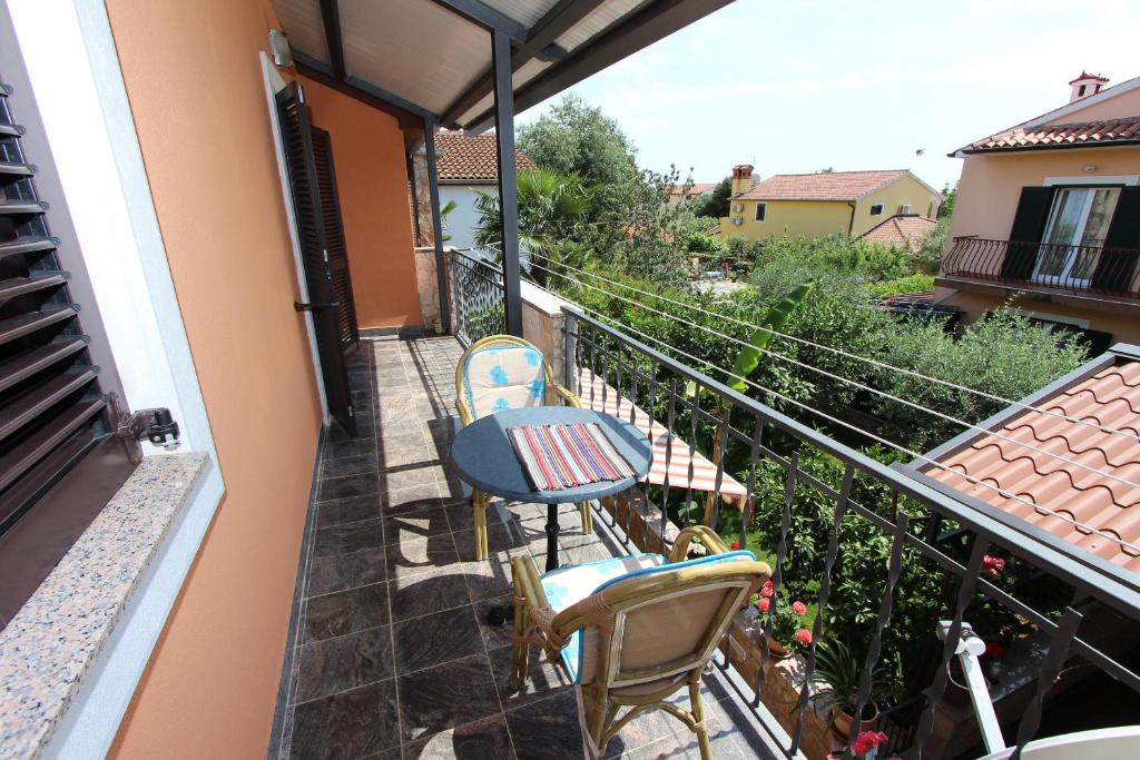 Balkon lub taras w obiekcie Apartments Marlina