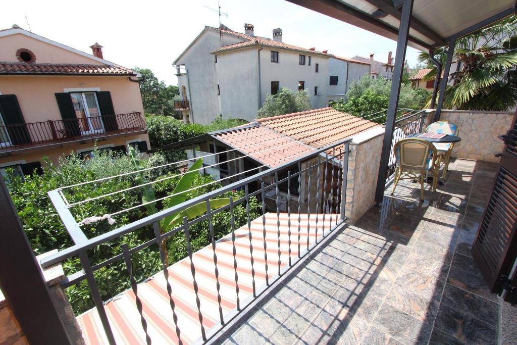 Balkon lub taras w obiekcie Apartments Marlina