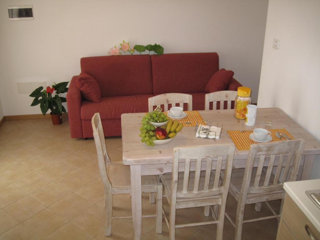 A seating area at Residenza Cristina