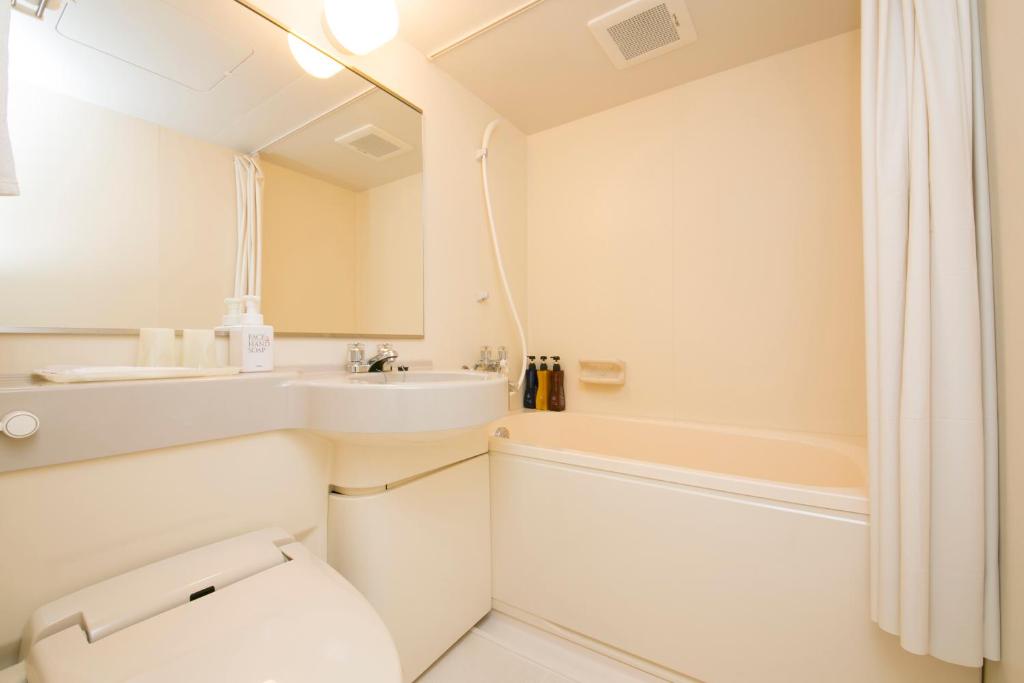 Koupelna v ubytování Hotel nanvan浜名湖