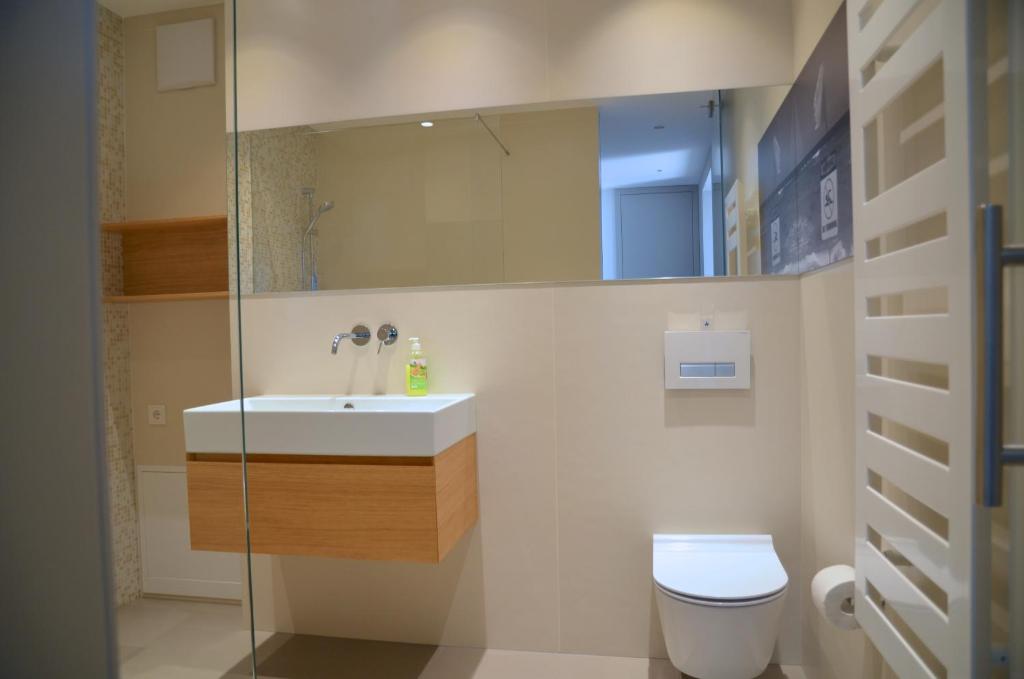 Koupelna v ubytování i Design Apartment