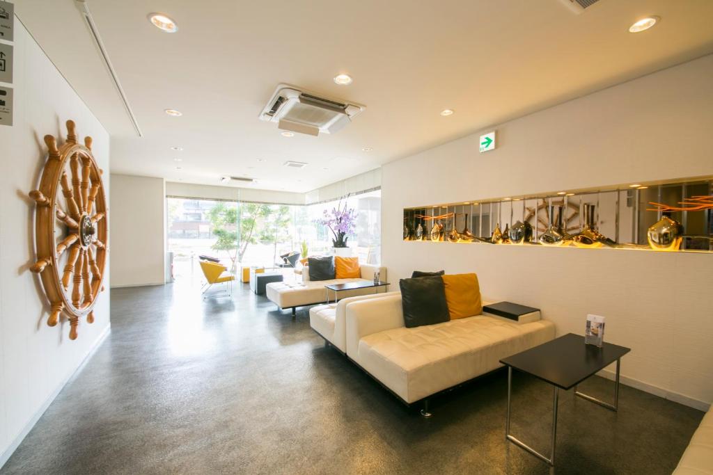 Posezení v ubytování Hotel nanvan浜名湖