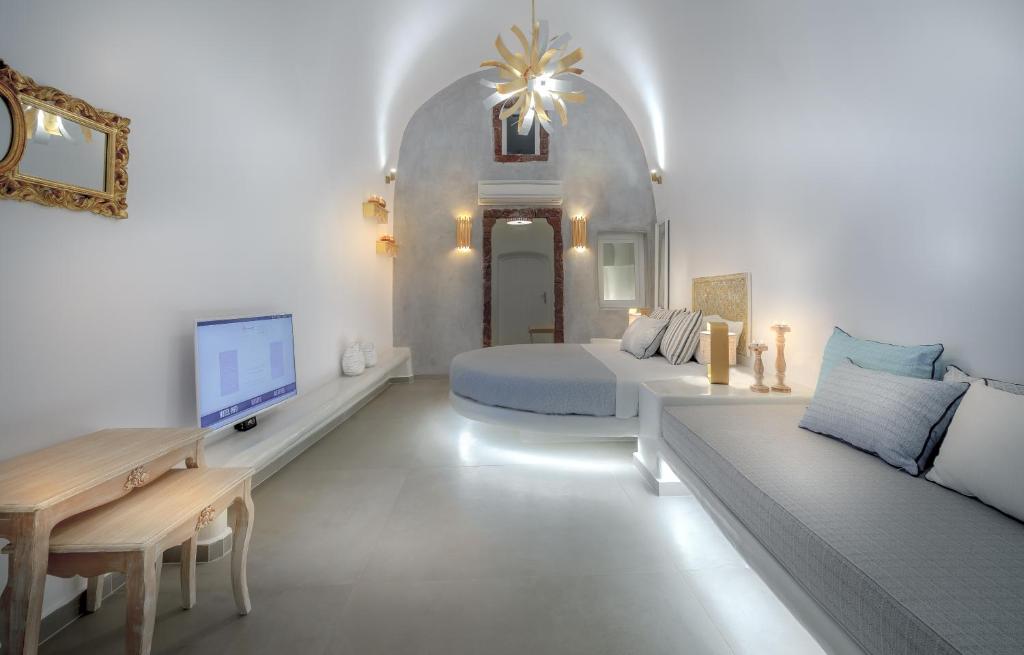 Istumisnurk majutusasutuses Secret Legend Suites