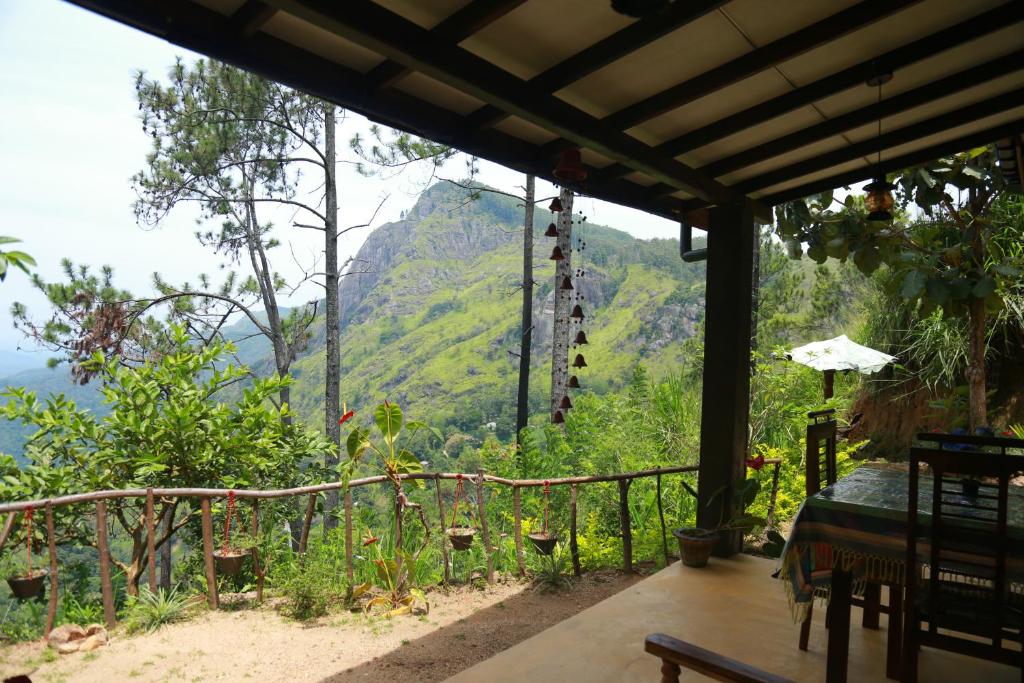 Nespecifikovaný výhled na hory nebo výhled na hory při pohledu z bed and breakfast
