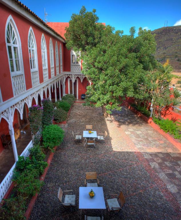 Zahrada ubytování Hotel Rural Las Longueras