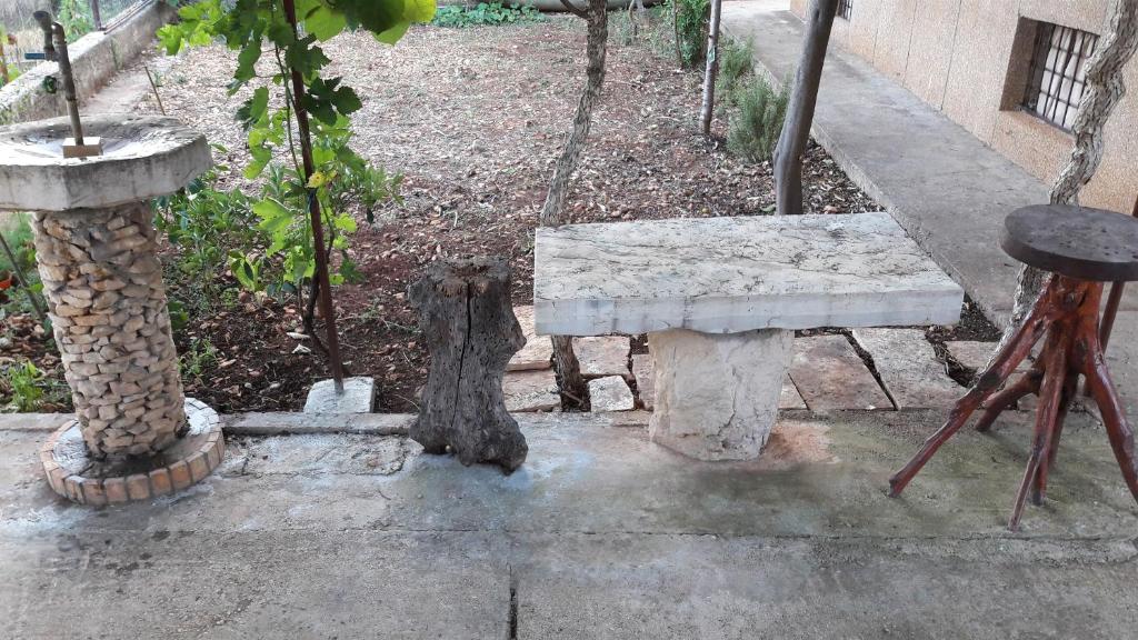 Patio alebo iná vonkajšia časť ubytovania Apartment Branko