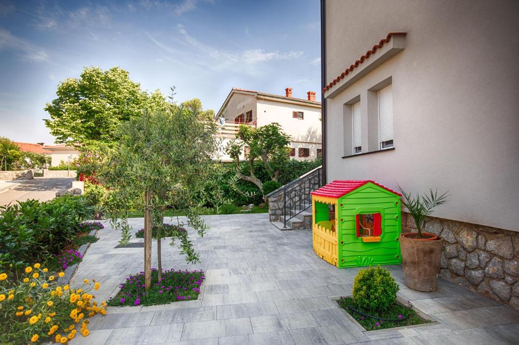 Budynek, w którym mieści się apartament