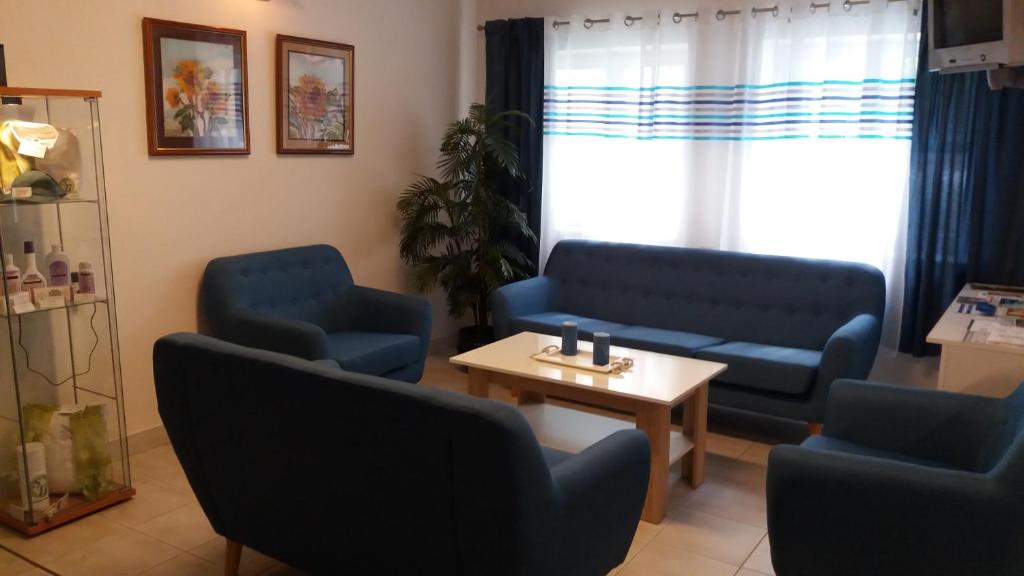 Posezení v ubytování Siesta Club Apartman Harkány