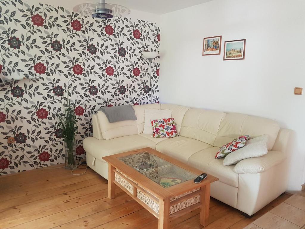 Posezení v ubytování Apartman pod Svatou Horou