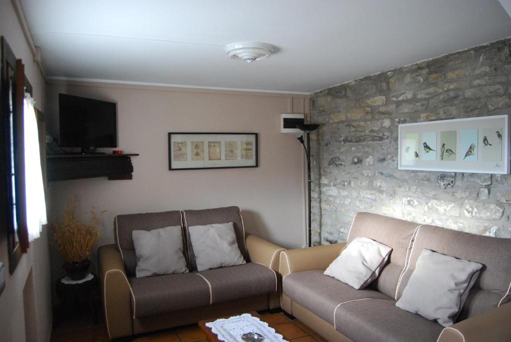 Posezení v ubytování Casa Azon