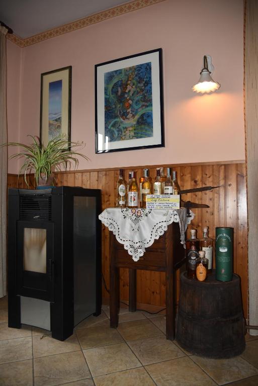 Nápoje v ubytování Albergo Dei Bersaglieri