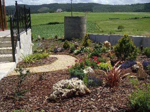 Vonkajšia záhrada v ubytovaní Posada Valle de Güemes