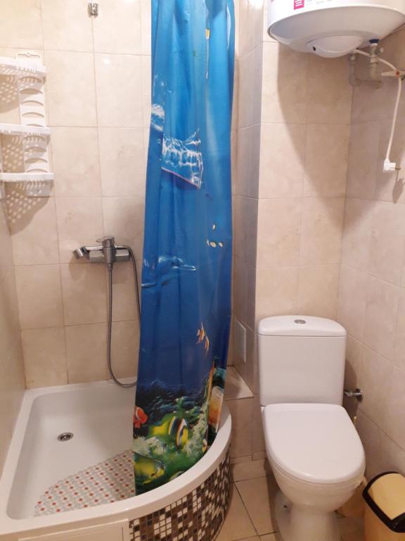Koupelna v ubytování Sofia Hotel