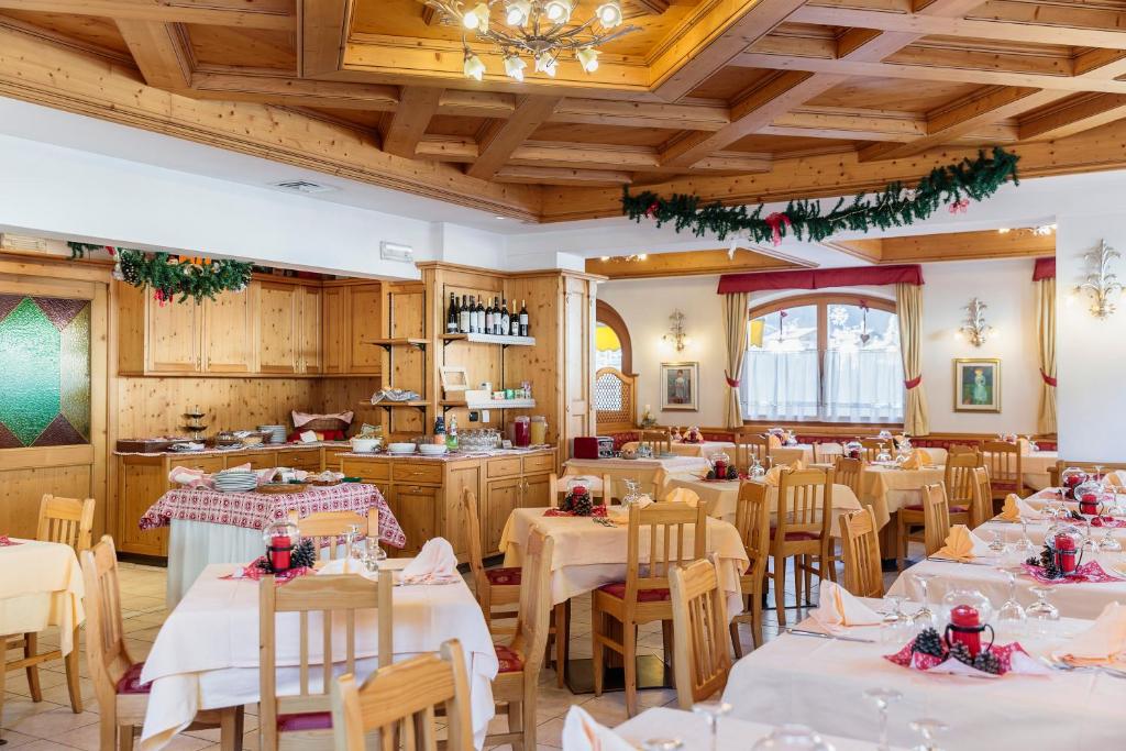 Restaurace v ubytování Hotel La Montanina