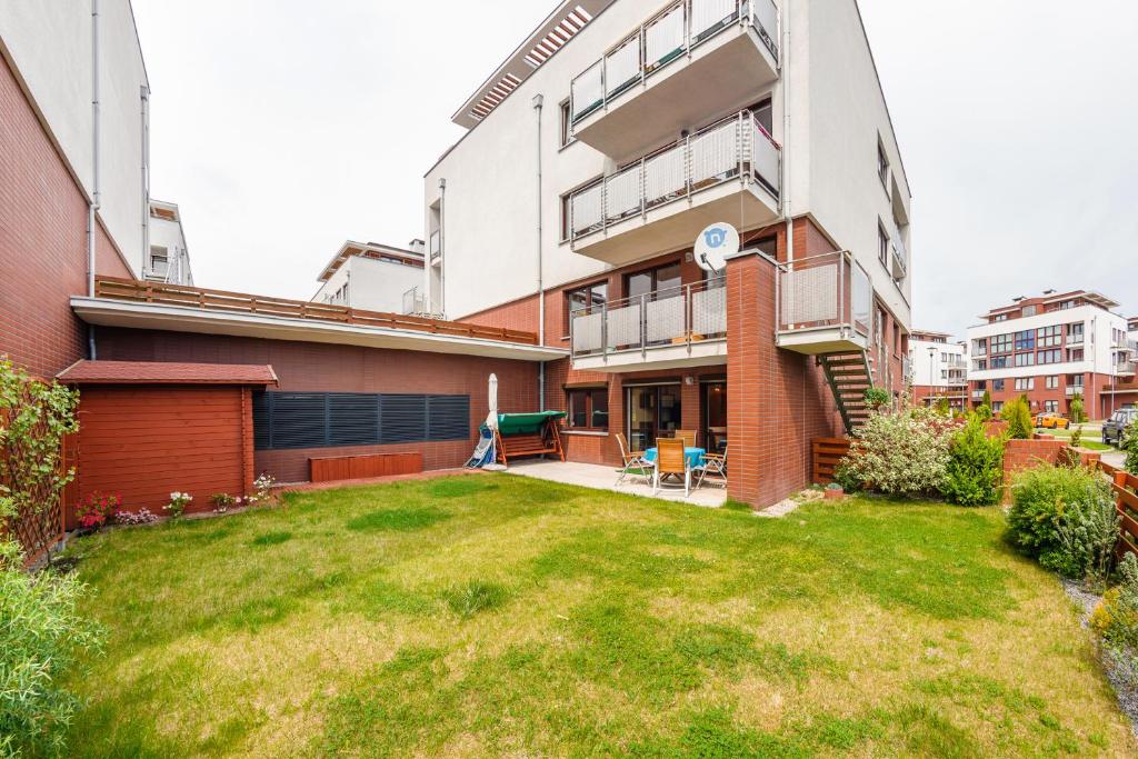 Budova, v ktorej sa apartmán nachádza