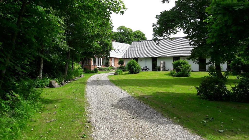 Zahrada ubytování Lyngbjerggaard Ferieboliger - B&B
