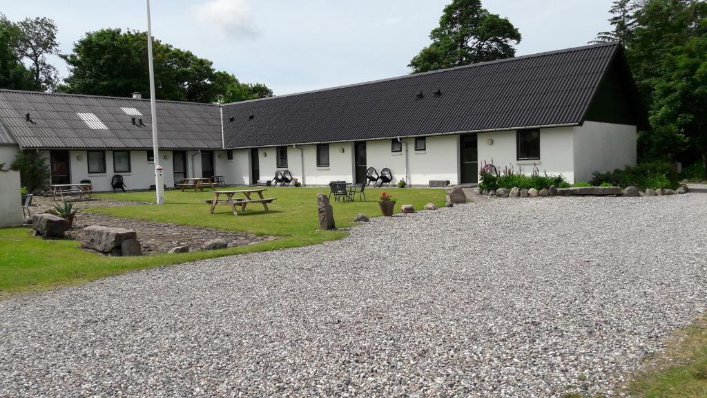 Zahrada ubytování Lyngbjerggaard Ferieboliger - B&B