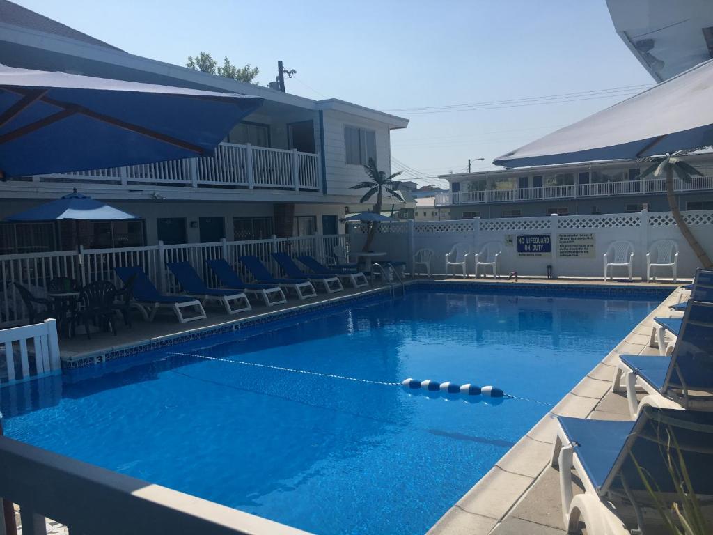 Bazén v ubytování Surf Haven Motel nebo v jeho okolí