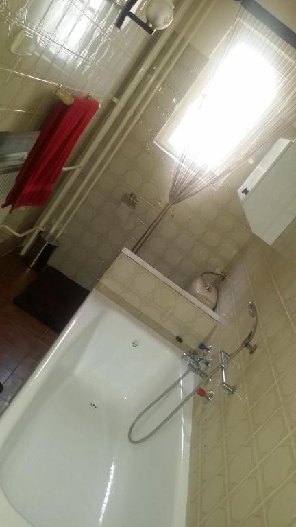 Kúpeľňa v ubytovaní Horváth Apartmanház